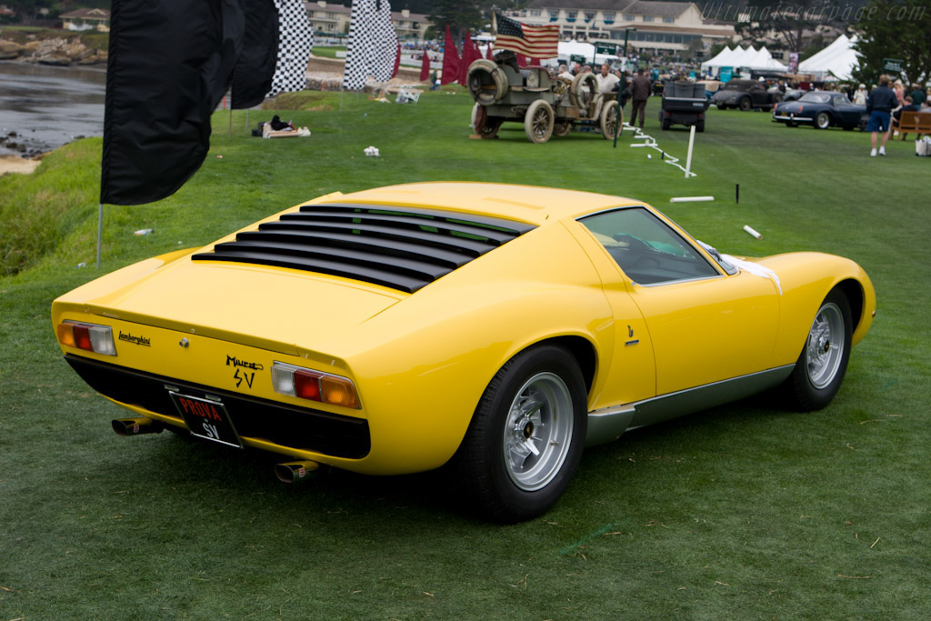 Lamborghini Miura P400 SV Prototipo - Chassis: 4758  - 2008 Pebble Beach Concours d'Elegance