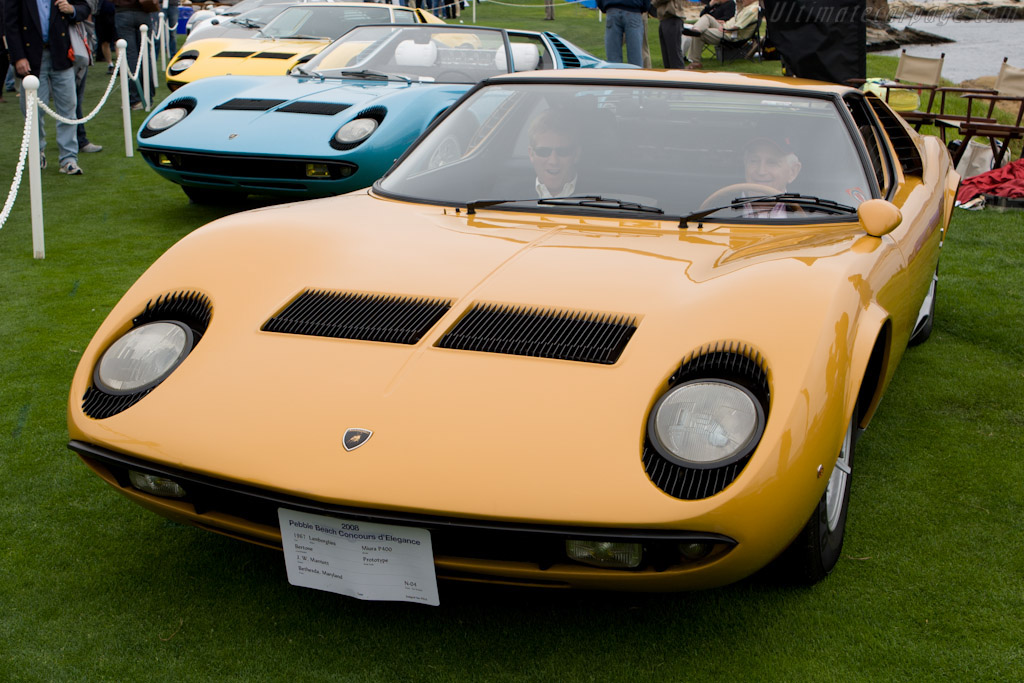 Lamborghini Miura P400 Prototipo - Chassis: 0706  - 2008 Pebble Beach Concours d'Elegance