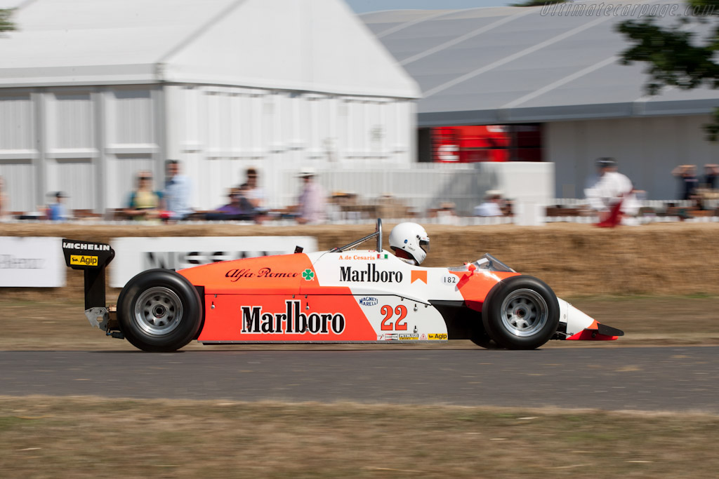 Alfa Romeo 182 F1 - Chassis: 182/06  - 2010 Goodwood Festival of Speed