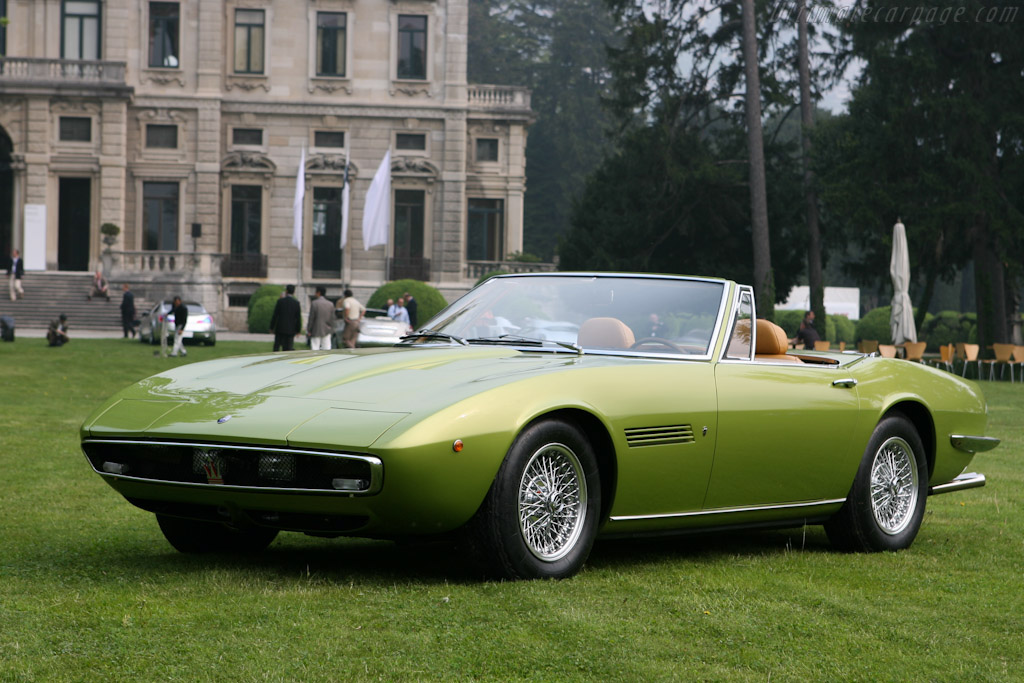 Maserati Ghibli SS Spyder - Chassis: AM115/S/49 1259  - 2007 Concorso d'Eleganza Villa d'Este