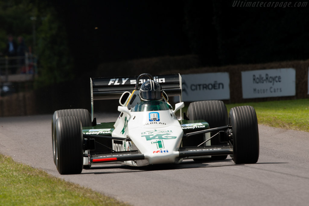 Williams FW08C Cosworth - Chassis: FW08-09  - 2012 Goodwood Festival of Speed