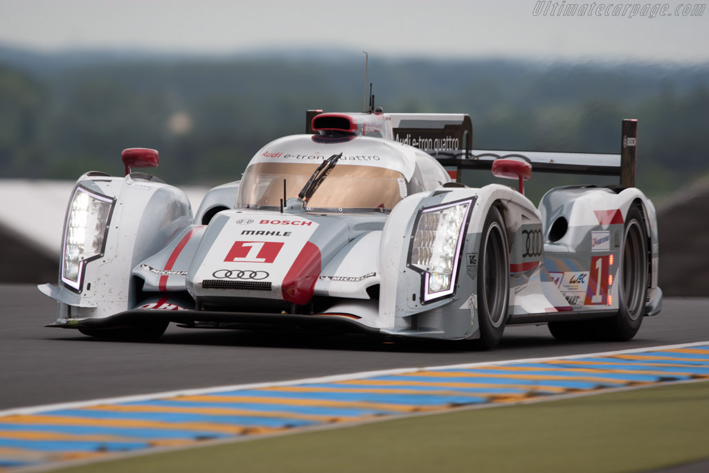 Audi R18 e-tron quattro - Chassis: 208  - 2012 Le Mans Test