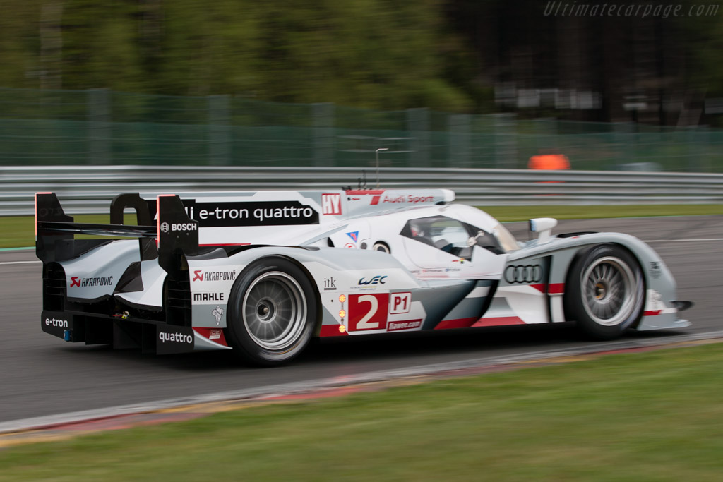 Audi R18 e-tron quattro - Chassis: 206  - 2012 WEC 6 Hours of Spa-Francorchamps