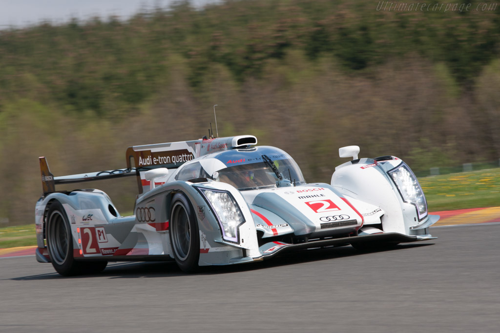 Audi R18 e-tron quattro - Chassis: 206  - 2012 WEC 6 Hours of Spa-Francorchamps