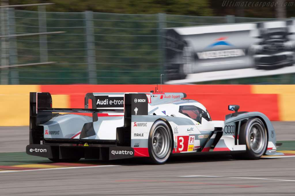 Audi R18 e-tron quattro - Chassis: 304  - 2013 WEC 6 Hours of Spa-Francorchamps