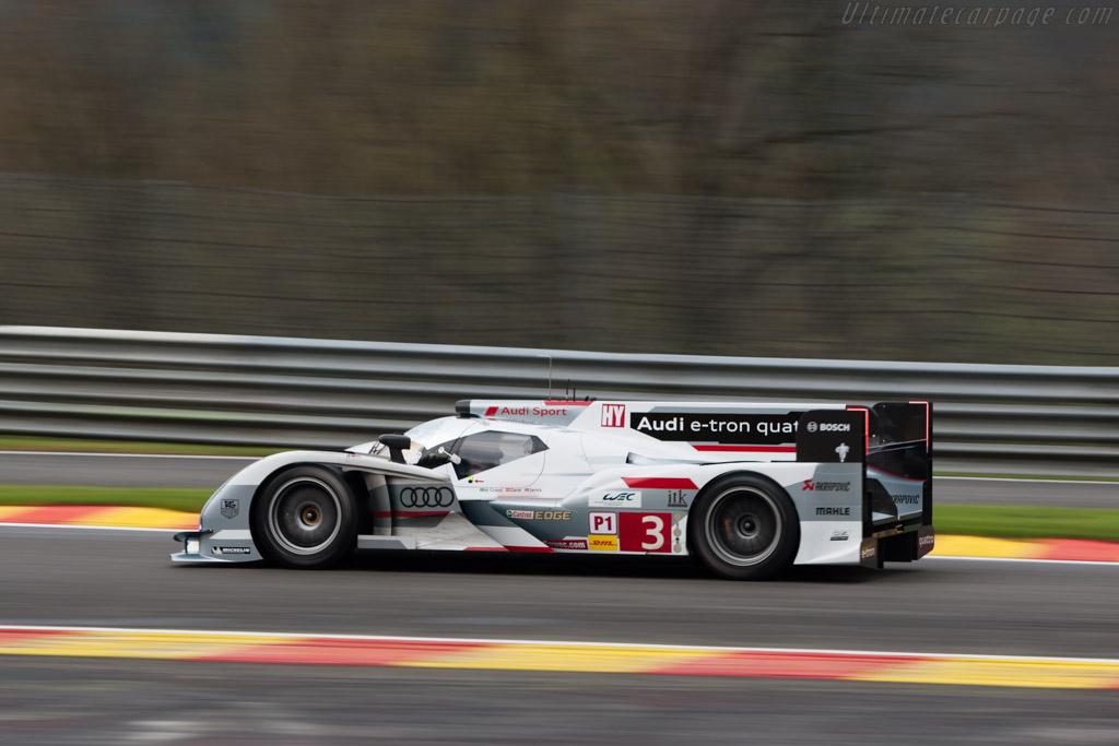 Audi R18 e-tron quattro - Chassis: 304  - 2013 WEC 6 Hours of Spa-Francorchamps