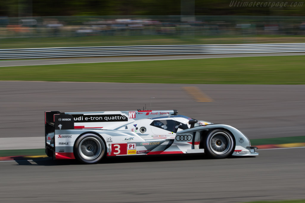Audi R18 e-tron quattro - Chassis: 304  - 2013 WEC 6 Hours of Spa-Francorchamps