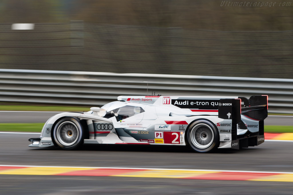 Audi R18 e-tron quattro - Chassis: 302  - 2013 WEC 6 Hours of Spa-Francorchamps