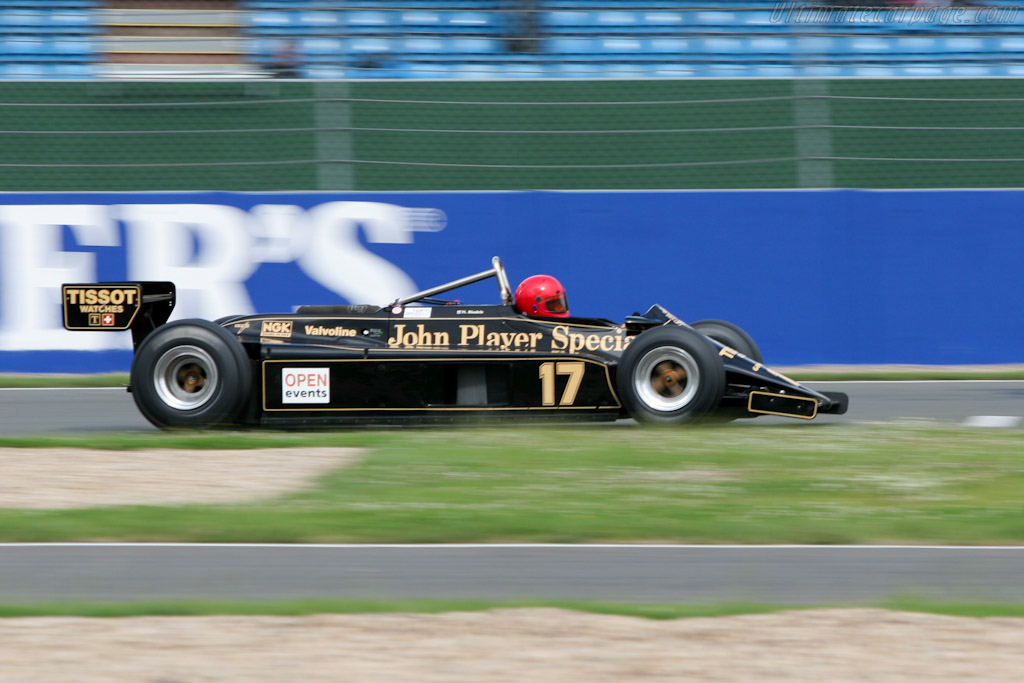 Lotus 87 Cosworth - Chassis: 87/3  - 2005 Silverstone Classic