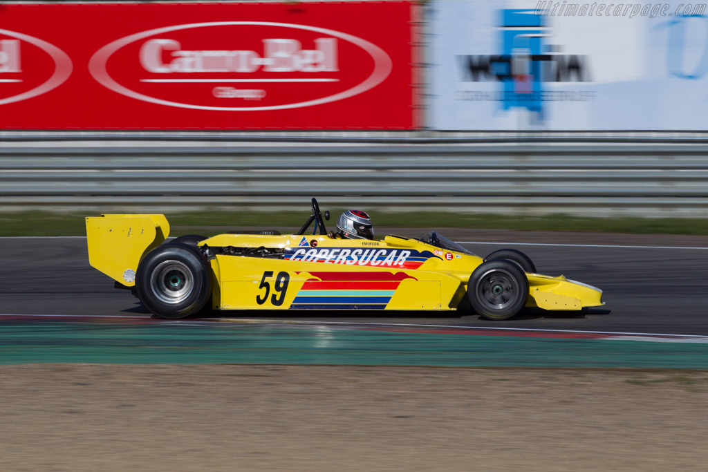 Fittipaldi F5A Cosworth - Chassis: F5A-3  - 2016 Zolder Masters Festival