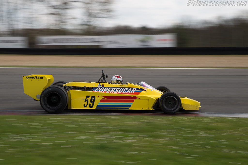 Fittipaldi F5A Cosworth - Chassis: F5A-3  - 2016 Zolder Masters Festival