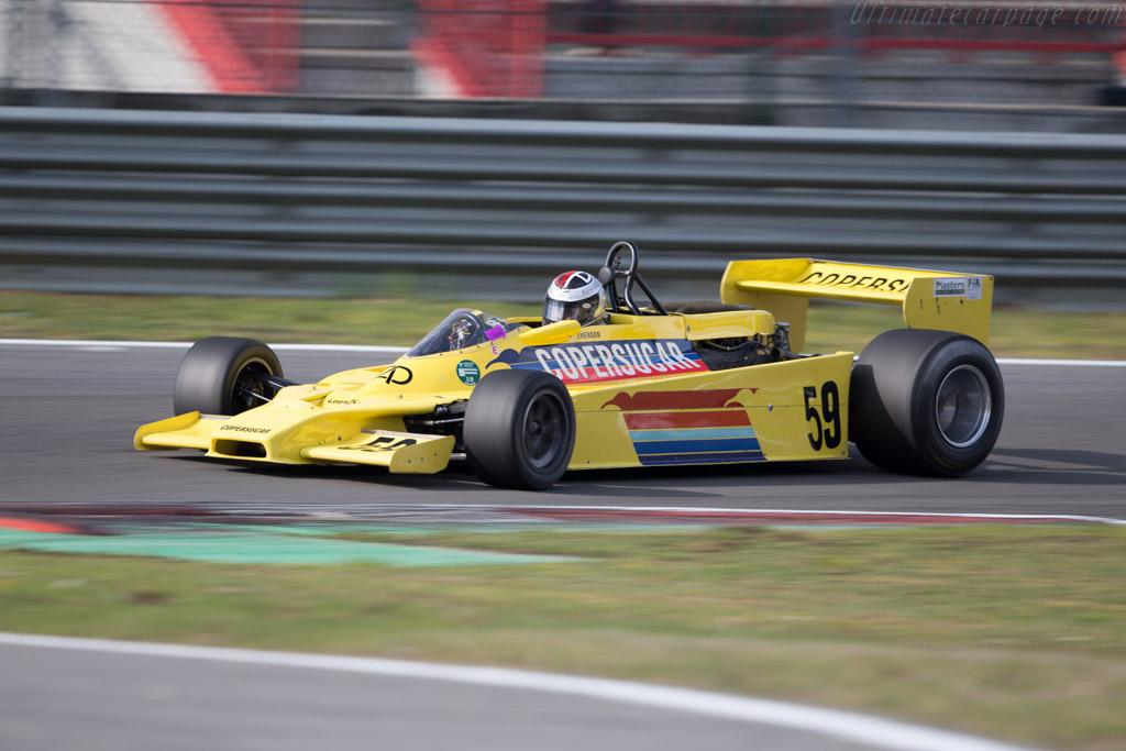 Fittipaldi F5A Cosworth - Chassis: F5A-3  - 2016 Zolder Masters Festival