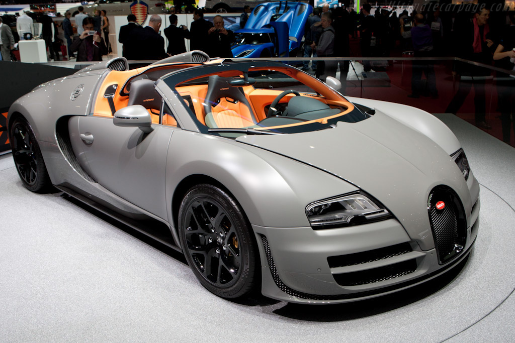 Bugatti Veyron 16.4 Grand Sport Vitesse - Chassis: VF9SV252X2M795015  - 2012 Geneva International Motor Show