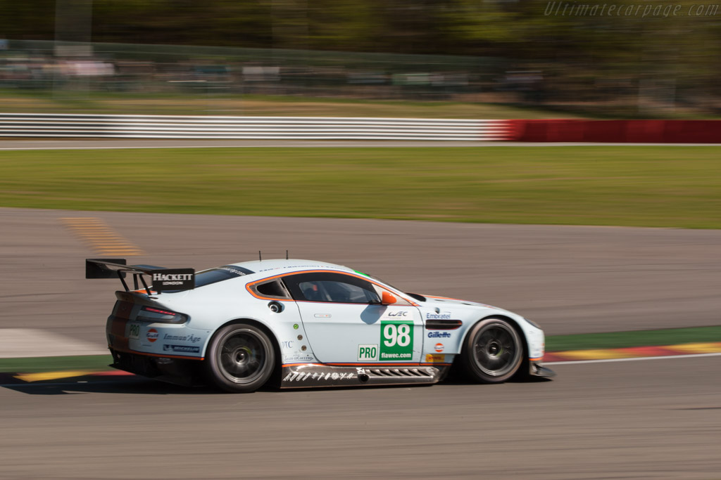 Aston Martin V8 Vantage GTE - Chassis: GTE-005 - Entrant: Aston Martin Racing - Driver: Bruno Senna / Rob Bell / Frederic Makowiecki - 2013 WEC 6 Hours of Spa-Francorchamps