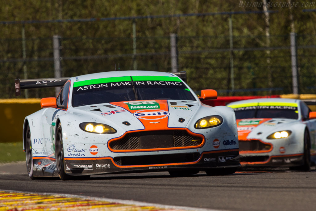 Aston Martin V8 Vantage GTE - Chassis: GTE-005 - Entrant: Aston Martin Racing - Driver: Bruno Senna / Rob Bell / Frederic Makowiecki - 2013 WEC 6 Hours of Spa-Francorchamps