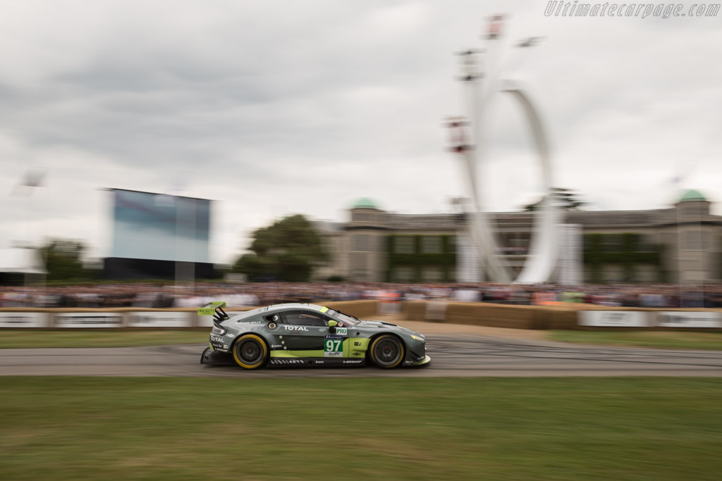 Aston Martin V8 Vantage GTE - Chassis: GTE-005 - Entrant: Aston Martin Racing - Driver: Jonny Adam - 2017 Goodwood Festival of Speed