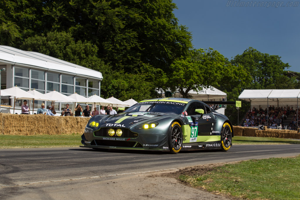 Aston Martin V8 Vantage GTE - Chassis: GTE-005 - Entrant: Aston Martin Racing - Driver: Jonny Adam - 2017 Goodwood Festival of Speed