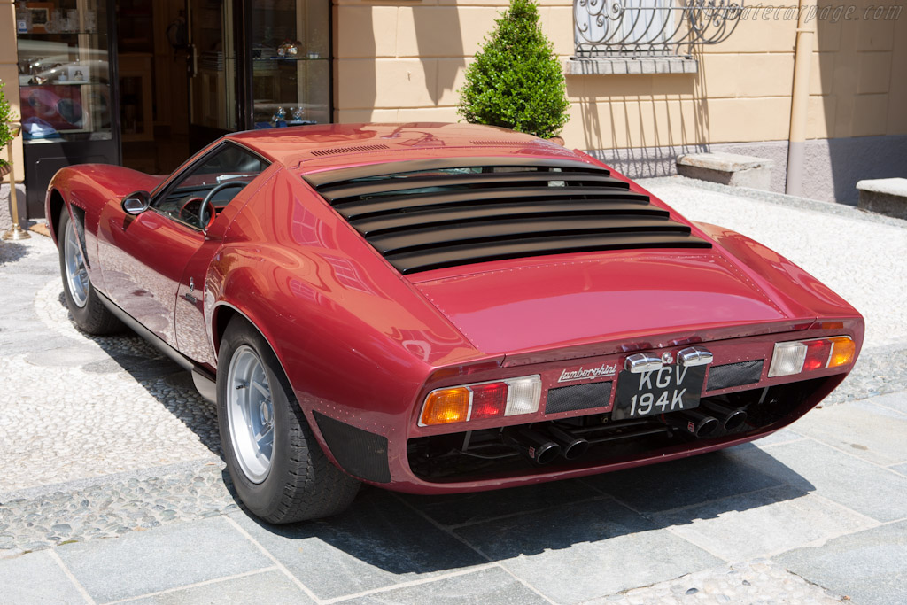Lamborghini Miura P400 SV/J - Chassis: 5090  - 2012 Concorso d'Eleganza Villa d'Este