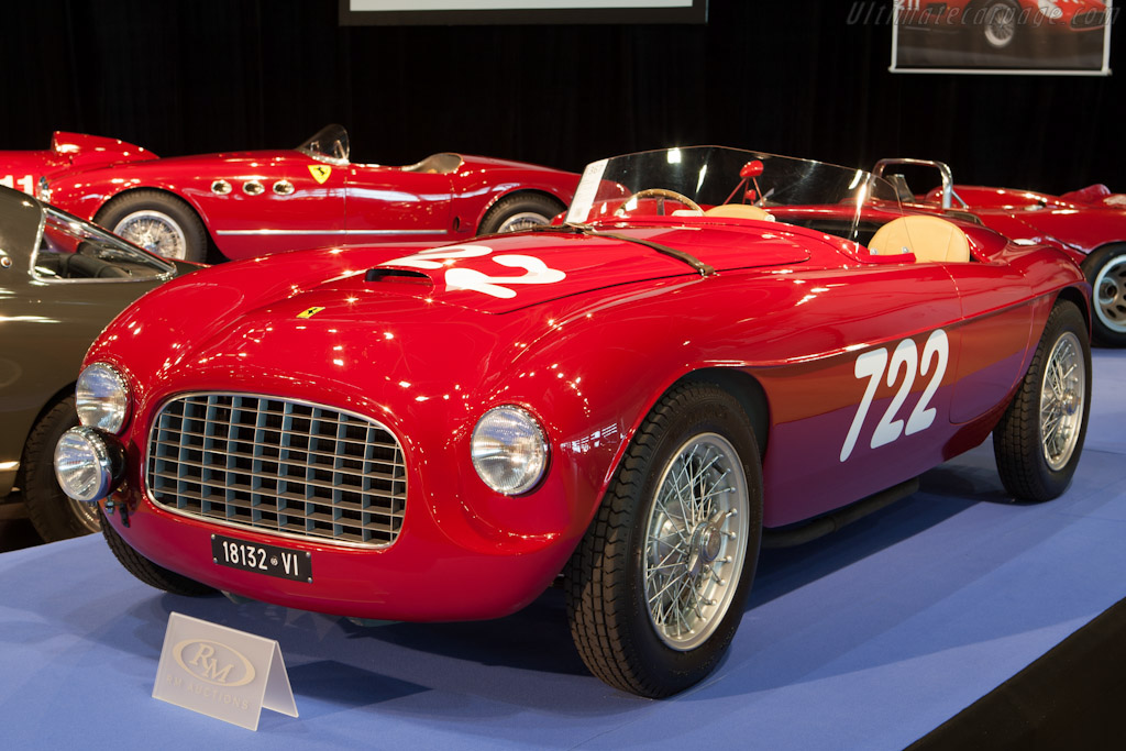 Ferrari 166 Fontana Spyder Corsa - Chassis: 012I  - 2012 Monaco Historic Grand Prix