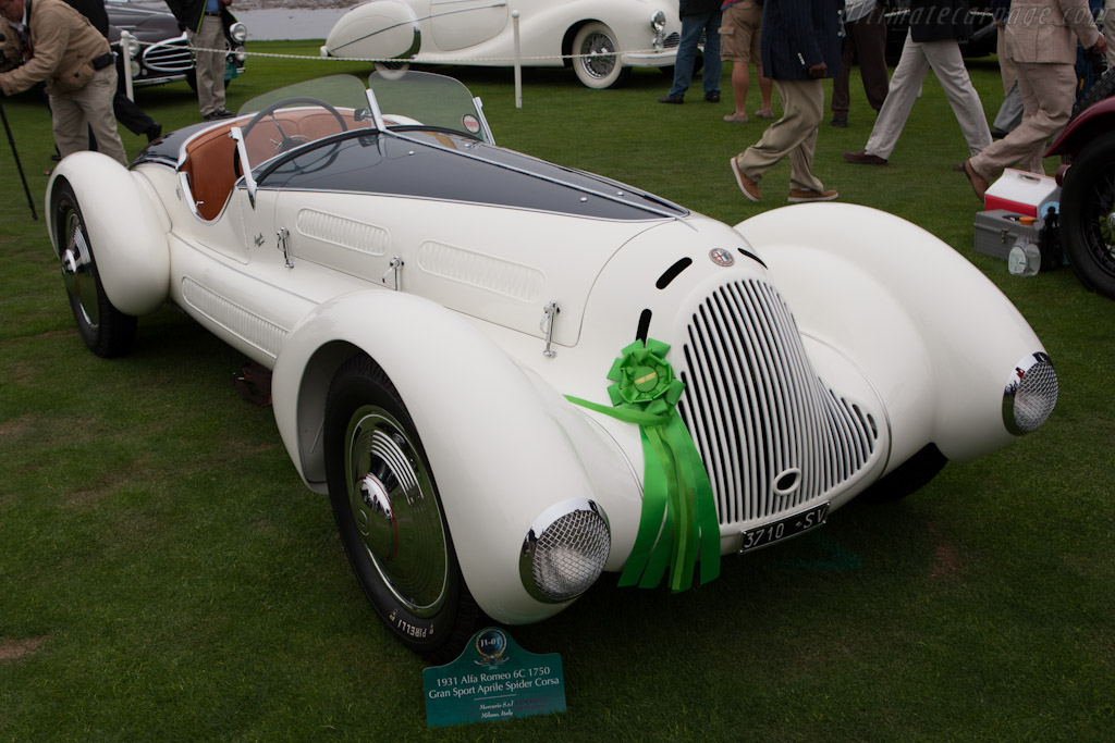 Alfa Romeo 6C 1750 Gran Sport Aprile Spider Corsa - Chassis: 10814331  - 2012 Pebble Beach Concours d'Elegance
