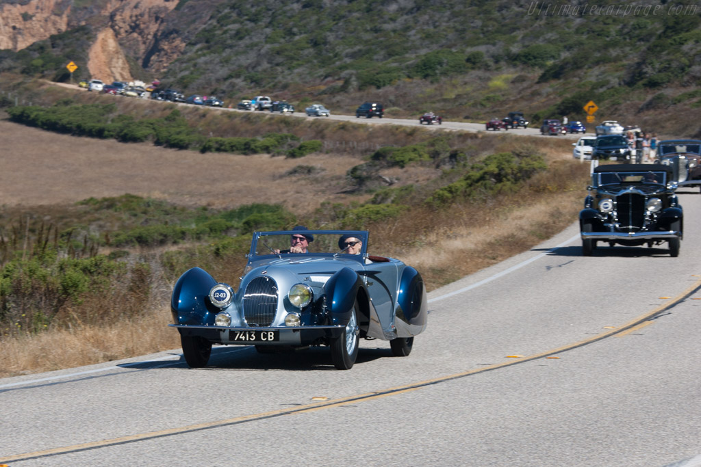Talbot Lago T150C SS Figoni & Falaschi Cabriolet - Chassis: 90115  - 2013 Pebble Beach Concours d'Elegance