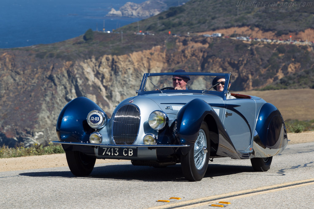 Talbot Lago T150C SS Figoni & Falaschi Cabriolet - Chassis: 90115  - 2013 Pebble Beach Concours d'Elegance