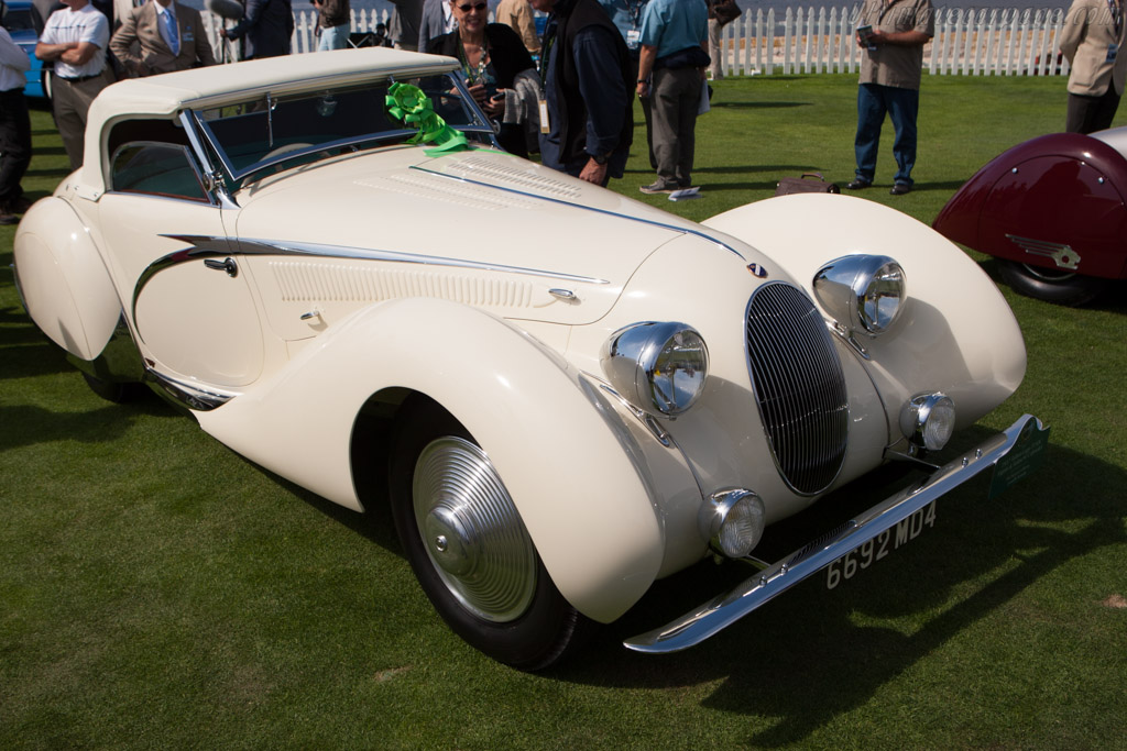 Talbot Lago T150C SS Figoni & Falaschi Cabriolet - Chassis: 90111  - 2012 Pebble Beach Concours d'Elegance