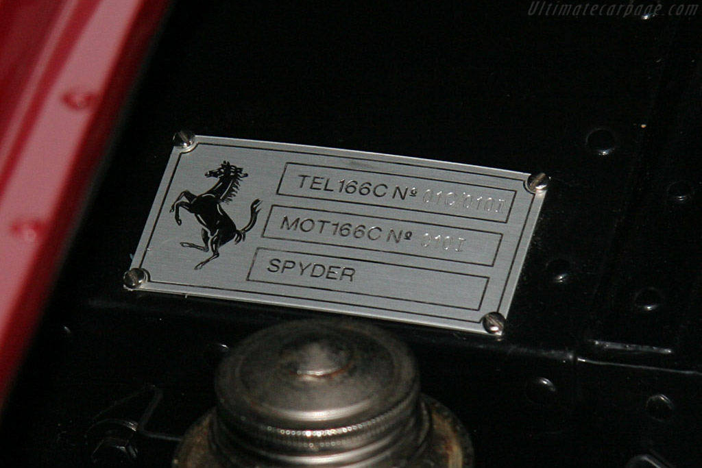Ferrari 125 S - Chassis: 01C  - 2006 Pebble Beach Concours d'Elegance