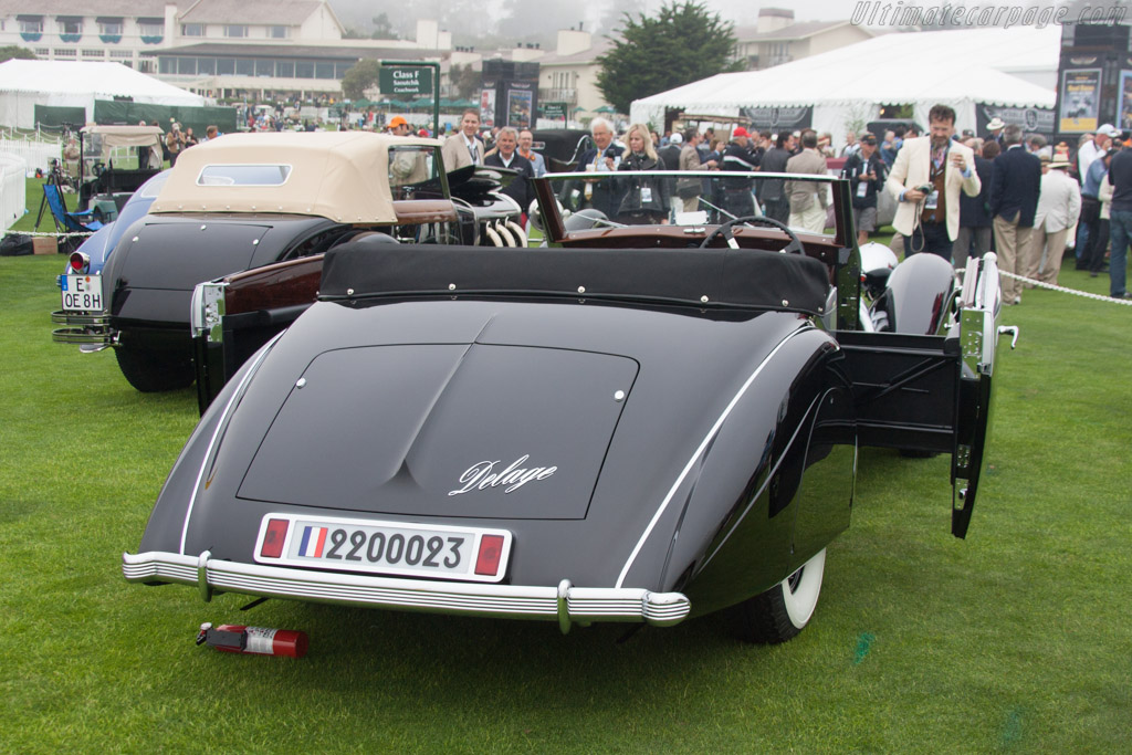 Delage D8-120 S Saoutchik Cabriolet - Chassis: 51976  - 2012 Pebble Beach Concours d'Elegance