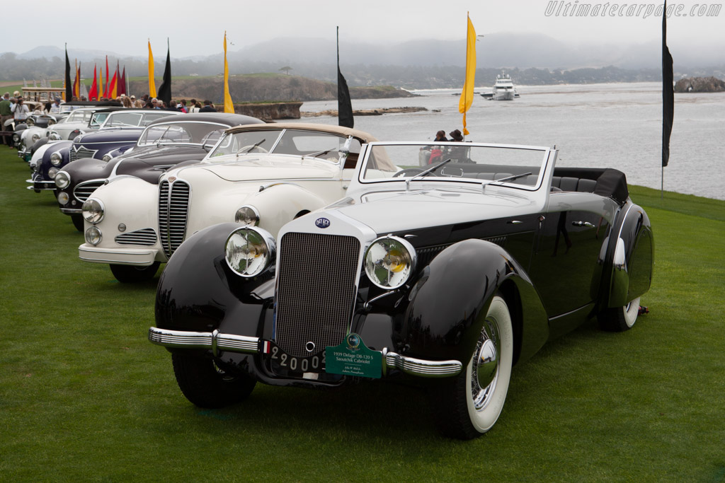 Delage D8-120 S Saoutchik Cabriolet - Chassis: 51976  - 2012 Pebble Beach Concours d'Elegance
