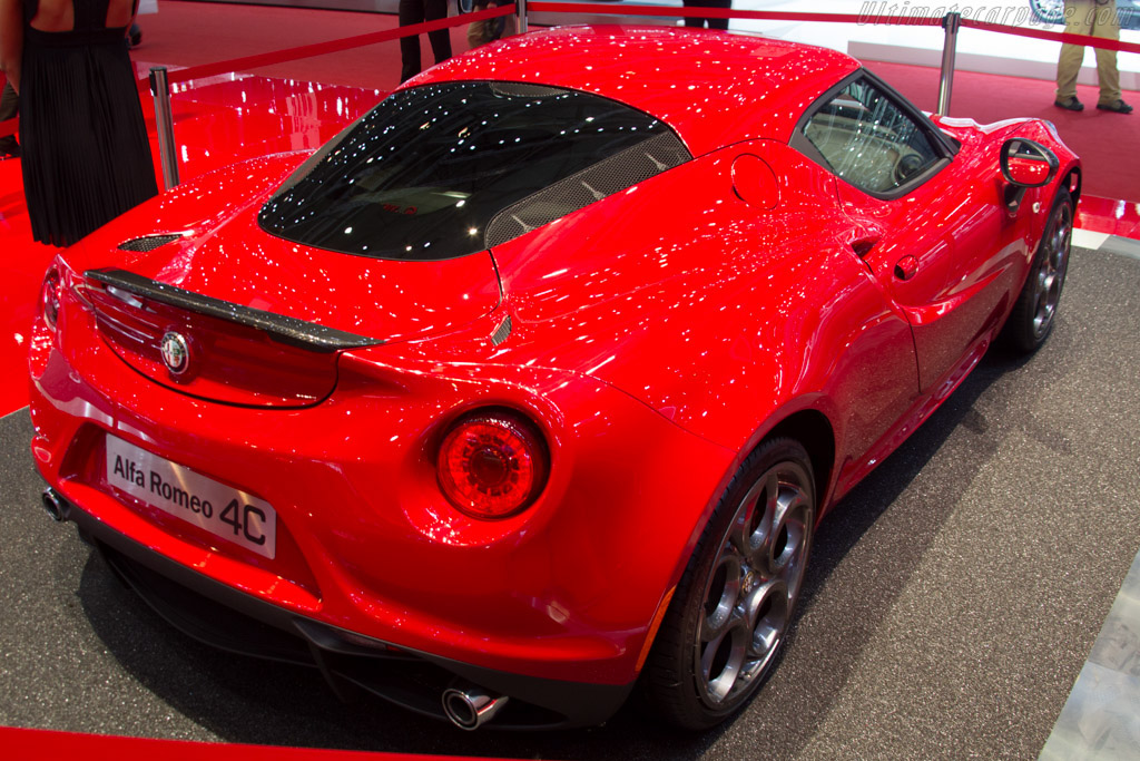 Alfa Romeo 4C   - 2013 Geneva International Motor Show