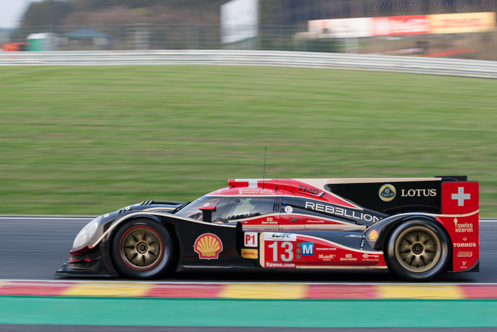 Lola B12/60 Toyota - Chassis: B0980-HU01S  - 2013 WEC 6 Hours of Spa-Francorchamps