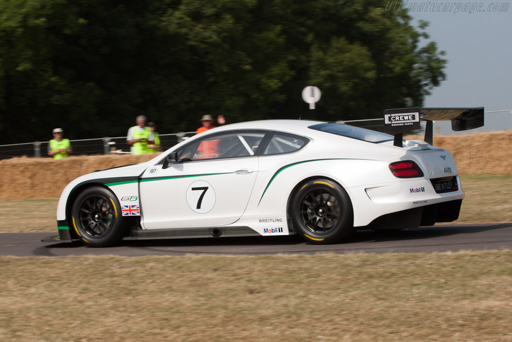 Bentley Continental GT3   - 2013 Goodwood Festival of Speed