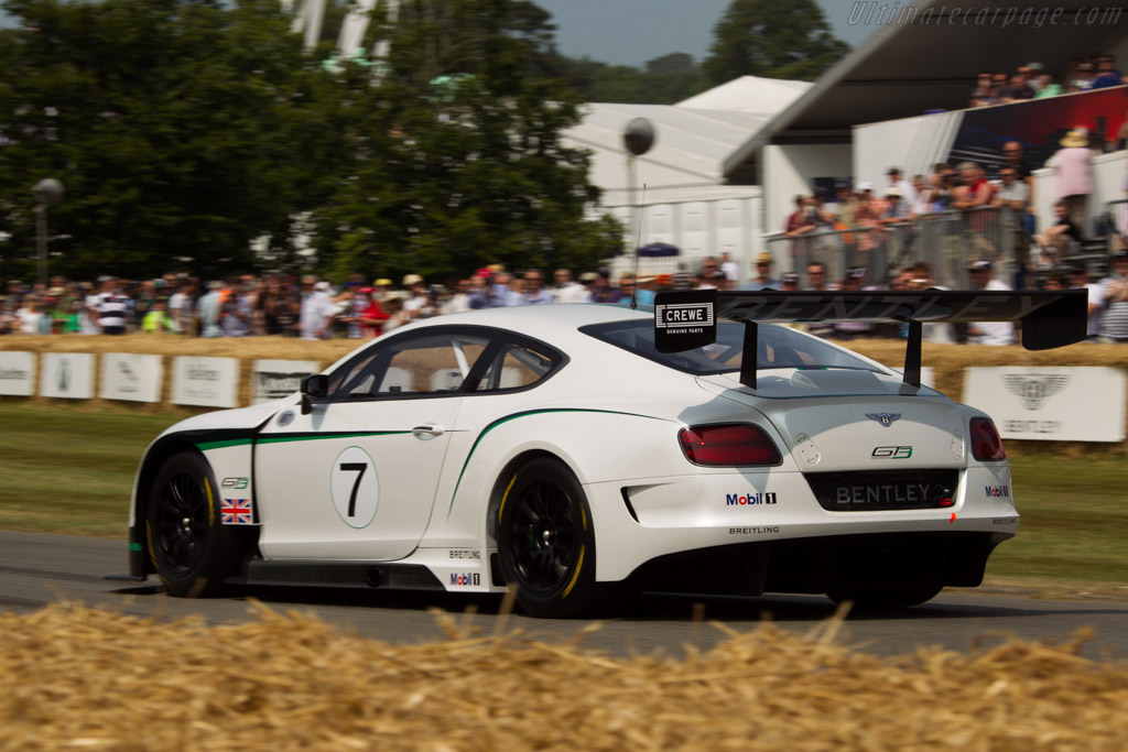 Bentley Continental GT3   - 2013 Goodwood Festival of Speed