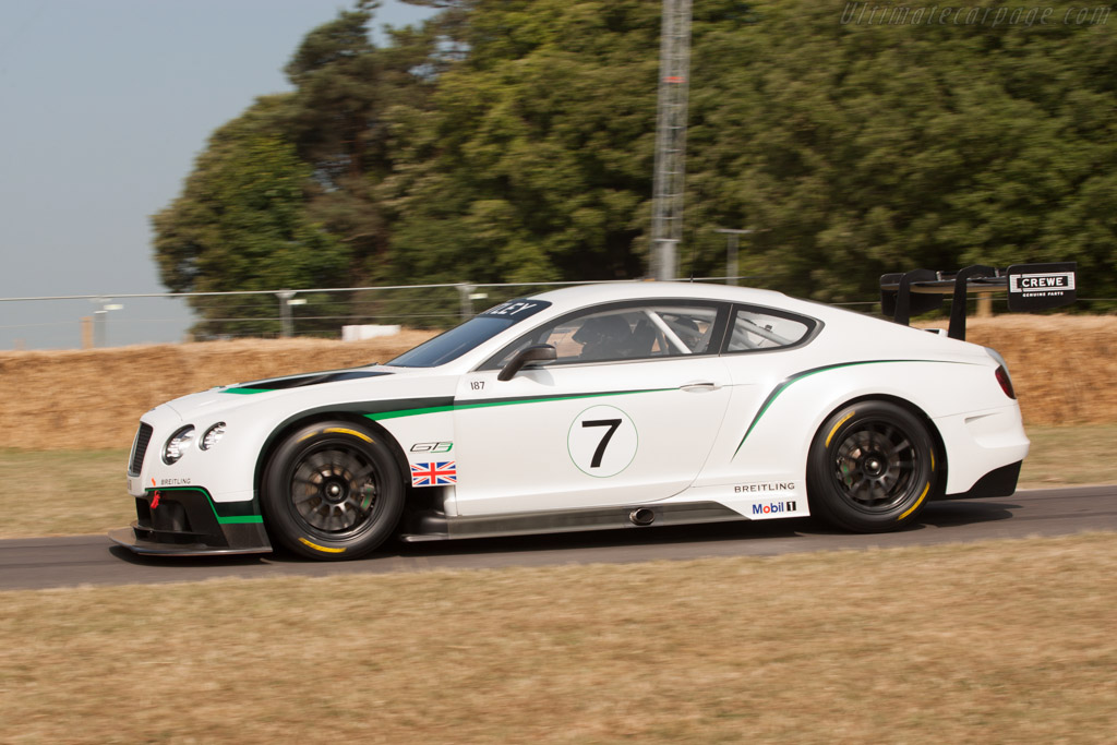 Bentley Continental GT3   - 2013 Goodwood Festival of Speed