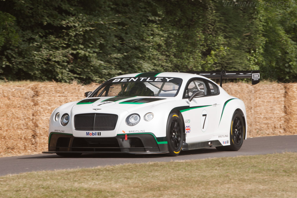 Bentley Continental GT3   - 2013 Goodwood Festival of Speed