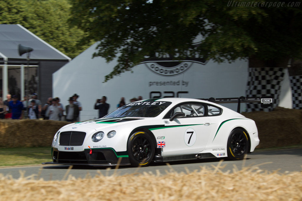 Bentley Continental GT3   - 2013 Goodwood Festival of Speed