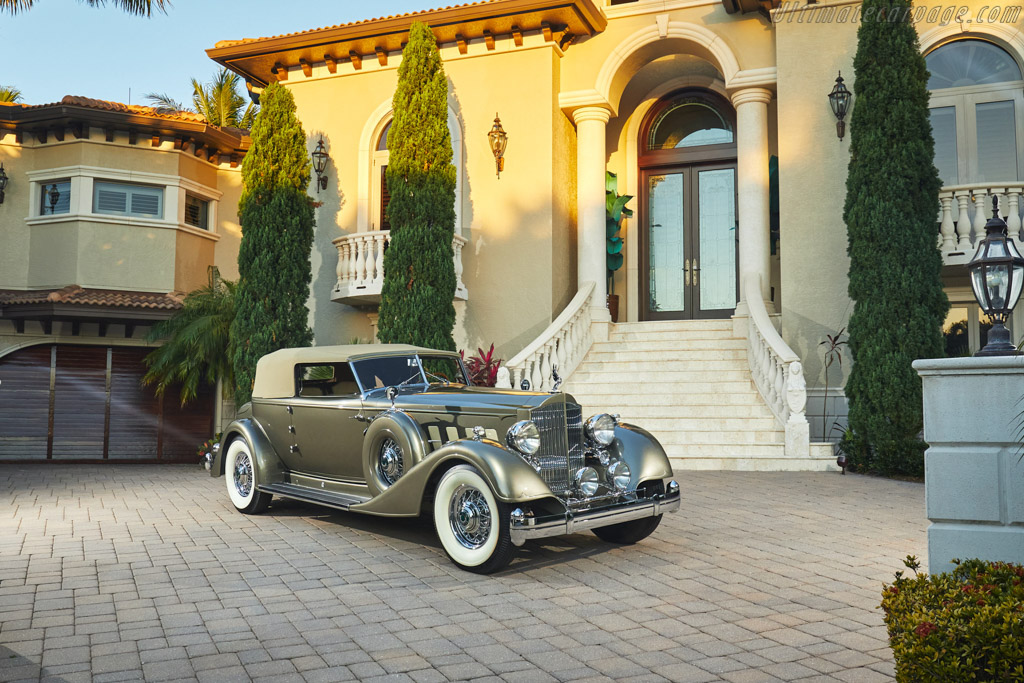 Packard 1108 Twelve Dietrich Convertible Victoria