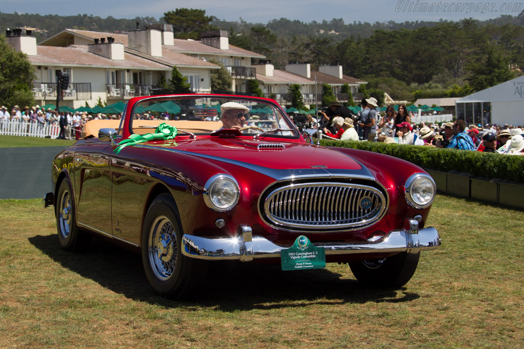Cunningham C-3 Vignale Continental Cabriolet - Chassis: 5441  - 2015 Pebble Beach Concours d'Elegance