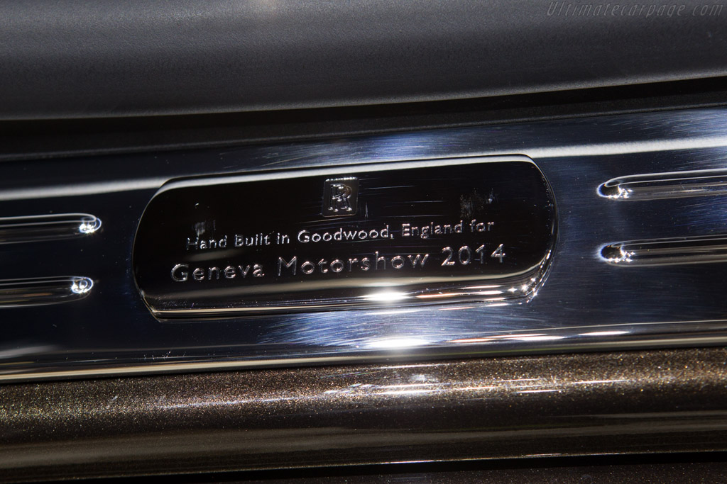 Rolls-Royce Ghost Series II   - 2014 Geneva International Motor Show