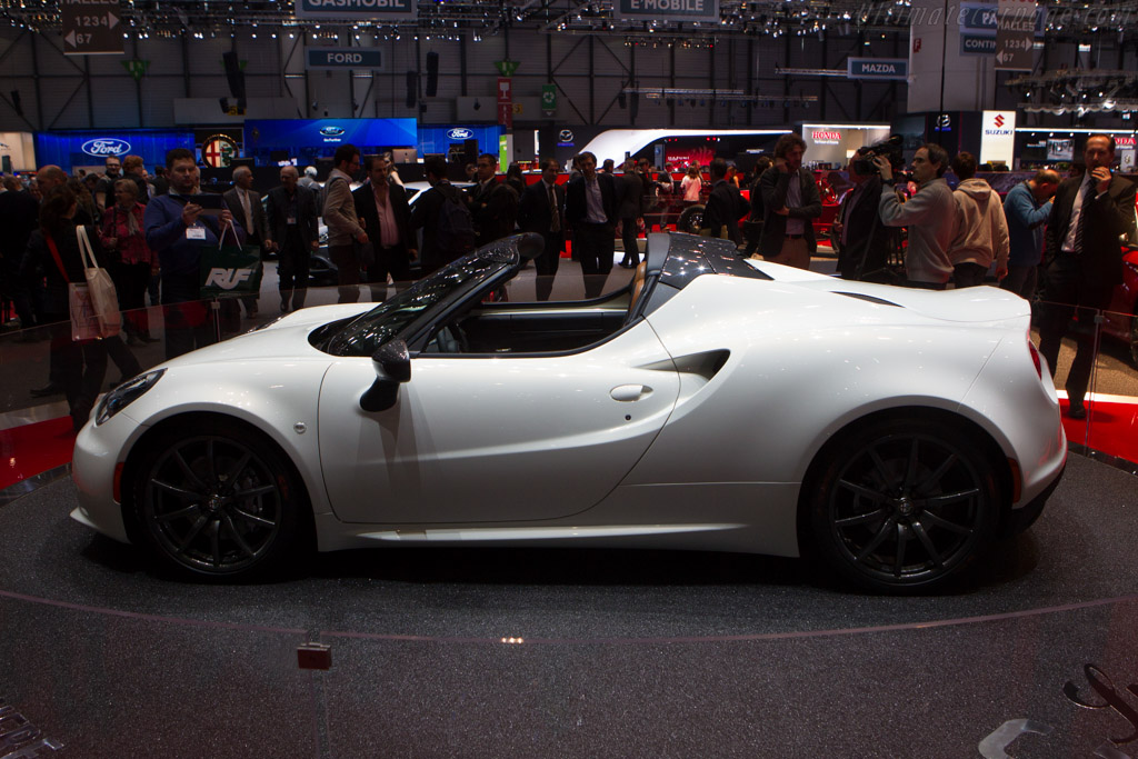 Alfa Romeo 4C Spider   - 2014 Geneva International Motor Show