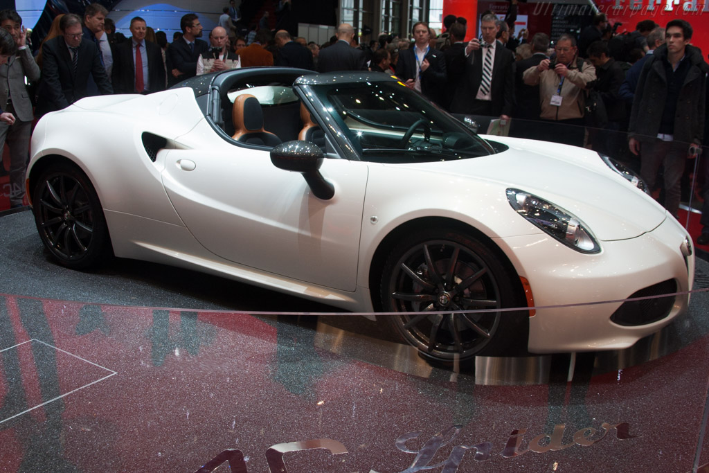 Alfa Romeo 4C Spider   - 2014 Geneva International Motor Show