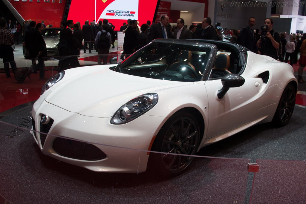 Alfa Romeo 4C Spider   - 2014 Geneva International Motor Show
