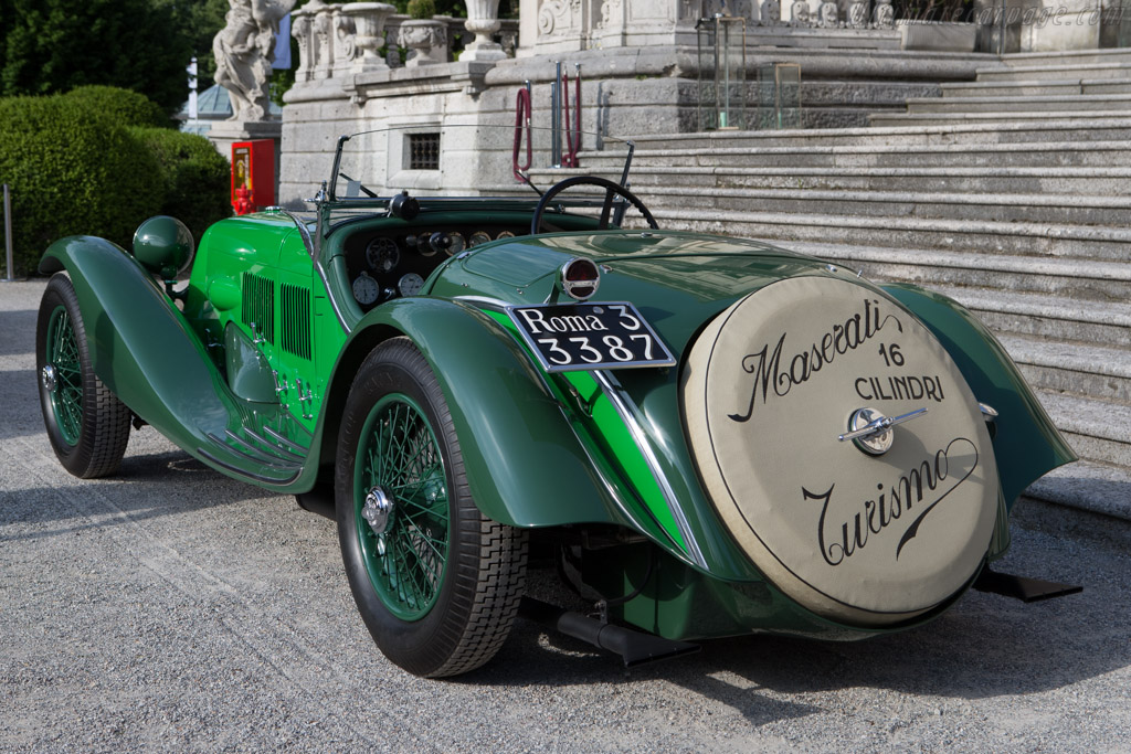 Maserati V4 Sport Zagato Spider - Chassis: 4002  - 2014 Concorso d'Eleganza Villa d'Este