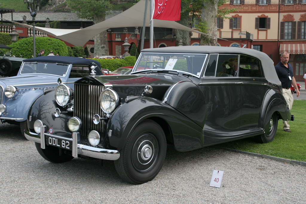 Rolls-Royce Phantom III Mulliner All-Weather Tourer - Chassis: 3DL56  - 2007 Concorso d'Eleganza Villa d'Este