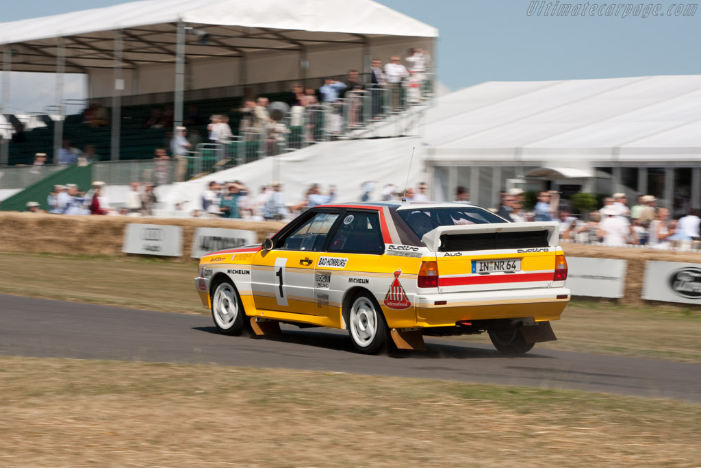 Audi Quattro A2 Group B - Chassis: 85ZEA900008  - 2009 Goodwood Festival of Speed