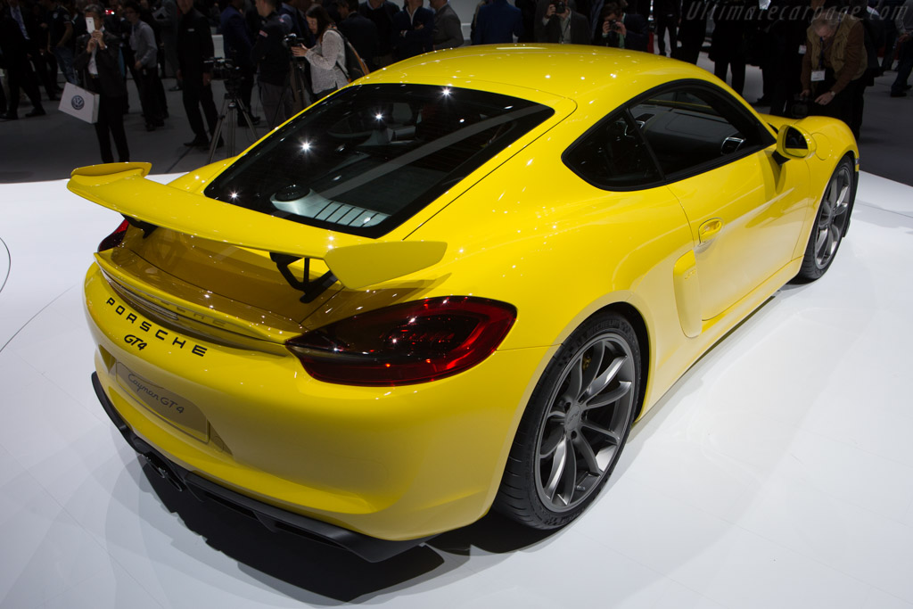Porsche Cayman GT4   - 2015 Geneva International Motor Show