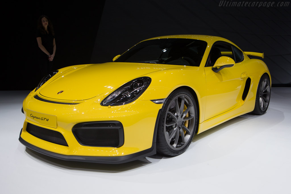 Porsche Cayman GT4   - 2015 Geneva International Motor Show