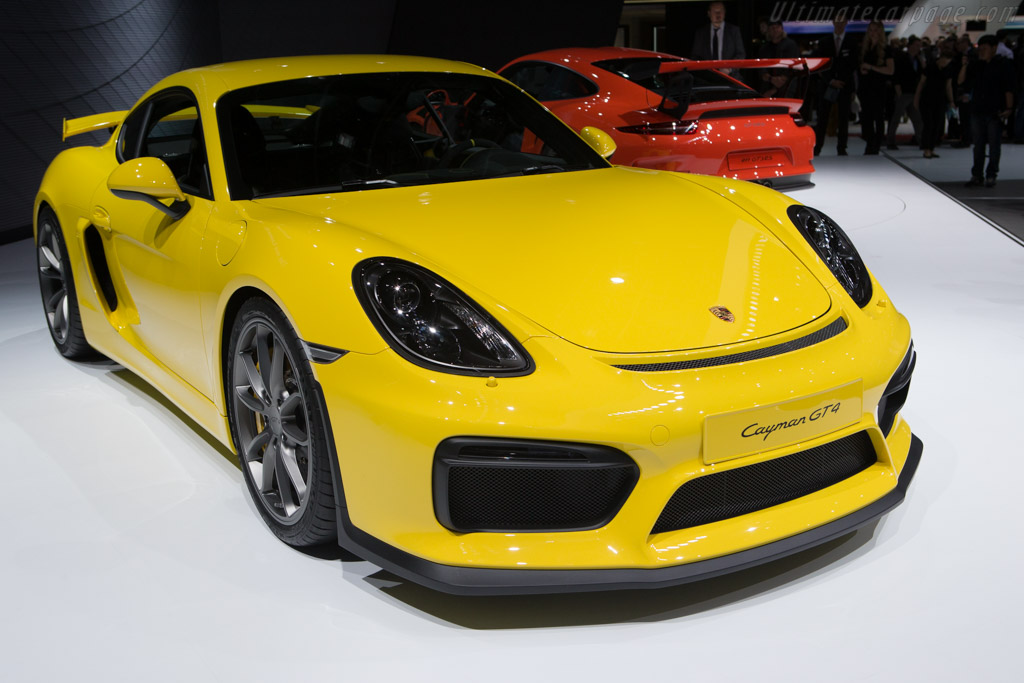 Porsche Cayman GT4   - 2015 Geneva International Motor Show