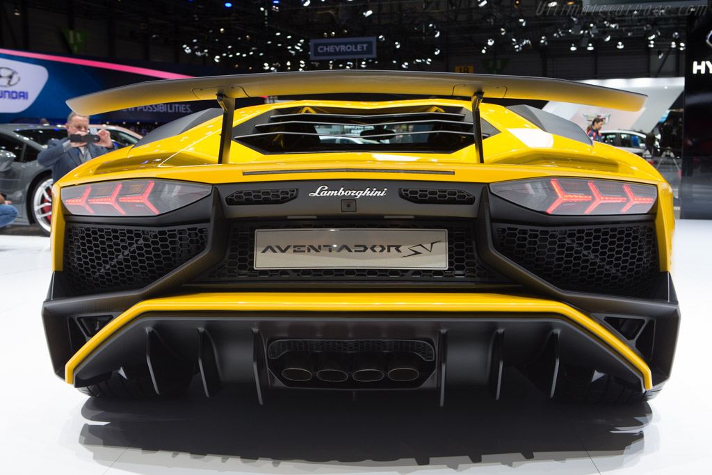 Lamborghini Aventador LP750-4 SV   - 2015 Geneva International Motor Show